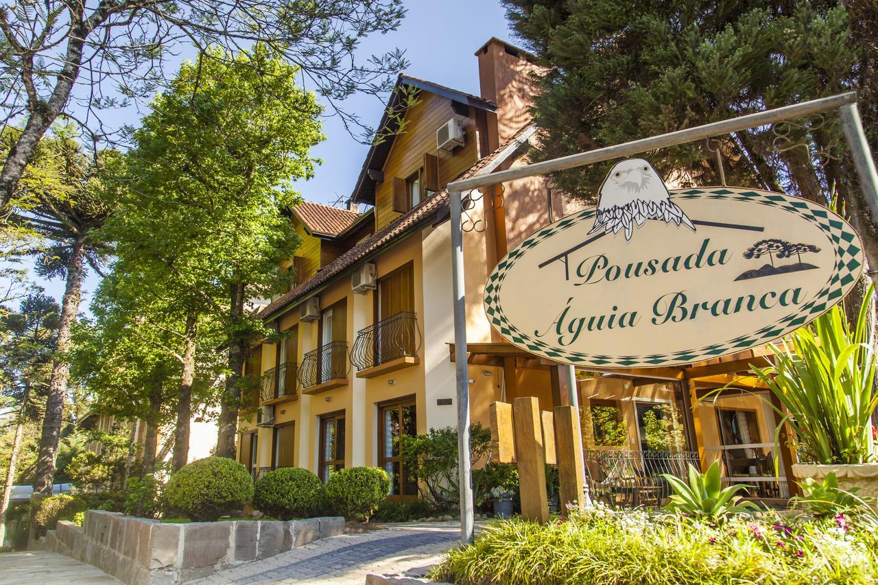 Pousada Águia Branca Gramado Esterno foto
